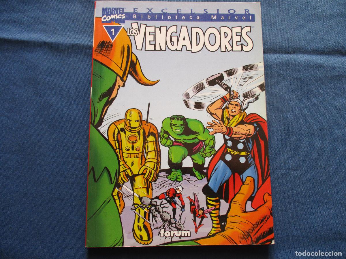 C&oacute;mics: MARVEL / LOS VENGADORES N.&ordm; 1 &middot; EXCELSIOR BIBLIOTECA MARVEL &middot; FORUM 2001 - Foto 2