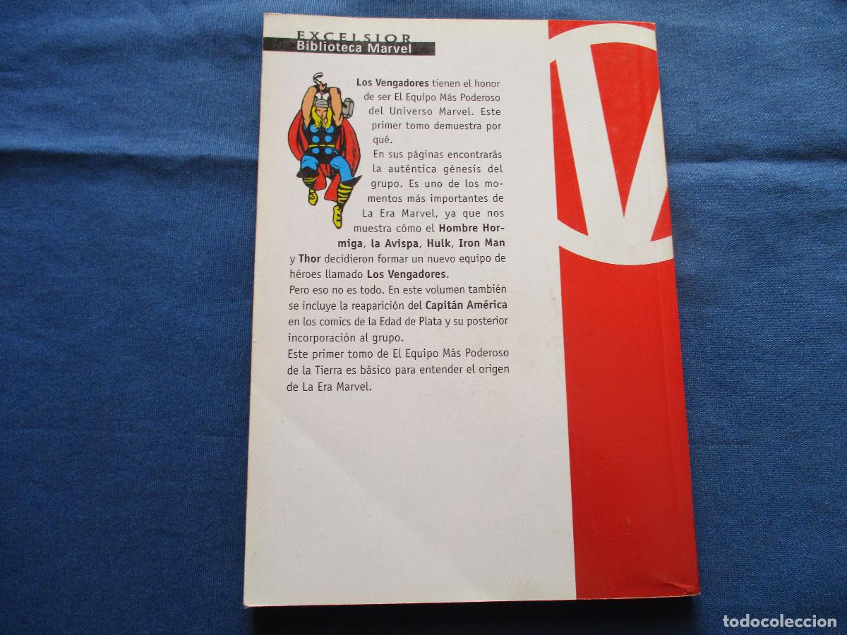 C&oacute;mics: MARVEL / LOS VENGADORES N.&ordm; 1 &middot; EXCELSIOR BIBLIOTECA MARVEL &middot; FORUM 2001 - Foto 4