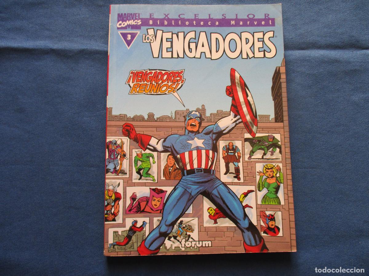 C&oacute;mics: MARVEL / LOS VENGADORES N.&ordm; 3 &middot; EXCELSIOR BIBLIOTECA MARVEL &middot; FORUM 2001 - Foto 1