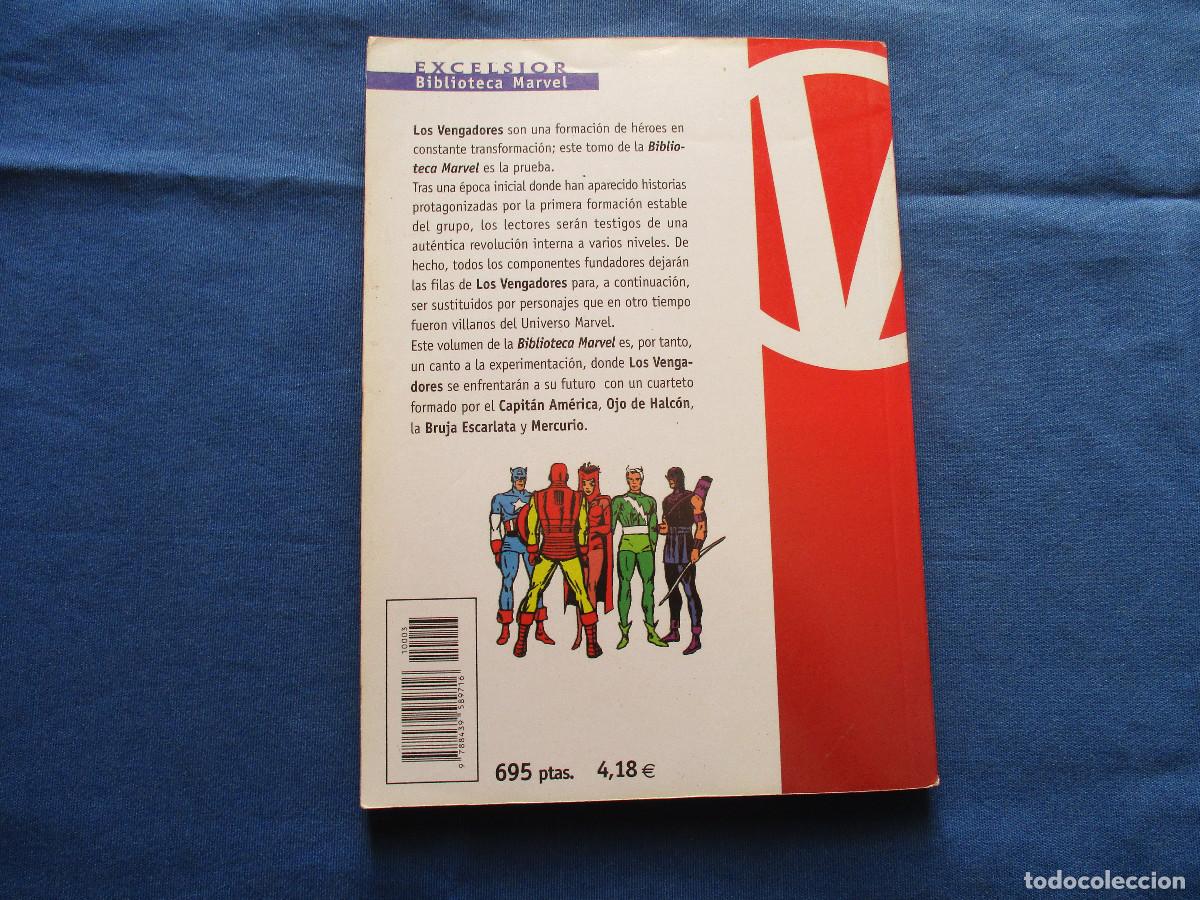 C&oacute;mics: MARVEL / LOS VENGADORES N.&ordm; 3 &middot; EXCELSIOR BIBLIOTECA MARVEL &middot; FORUM 2001 - Foto 4