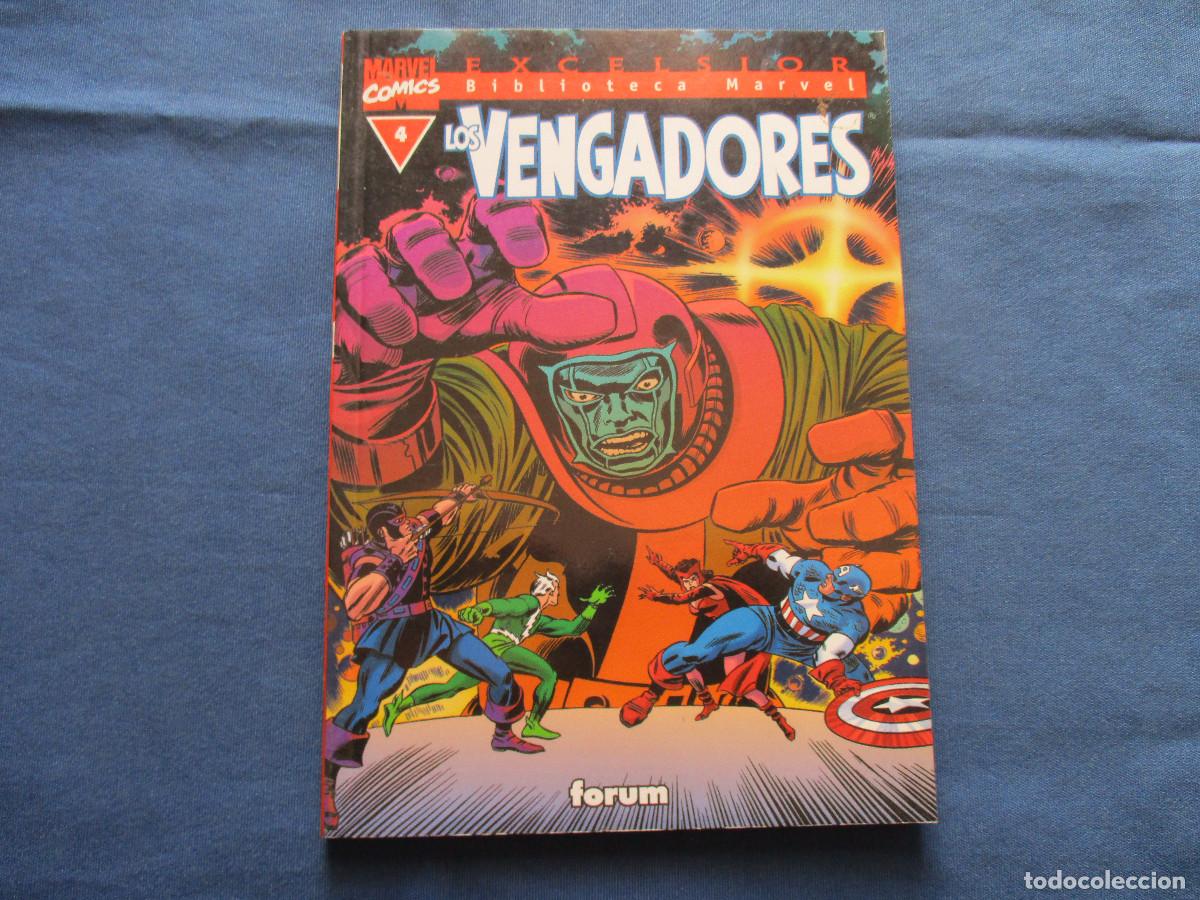 C&oacute;mics: MARVEL / LOS VENGADORES N.&ordm; 4 &middot; EXCELSIOR BIBLIOTECA MARVEL &middot; FORUM 2001 - Foto 1