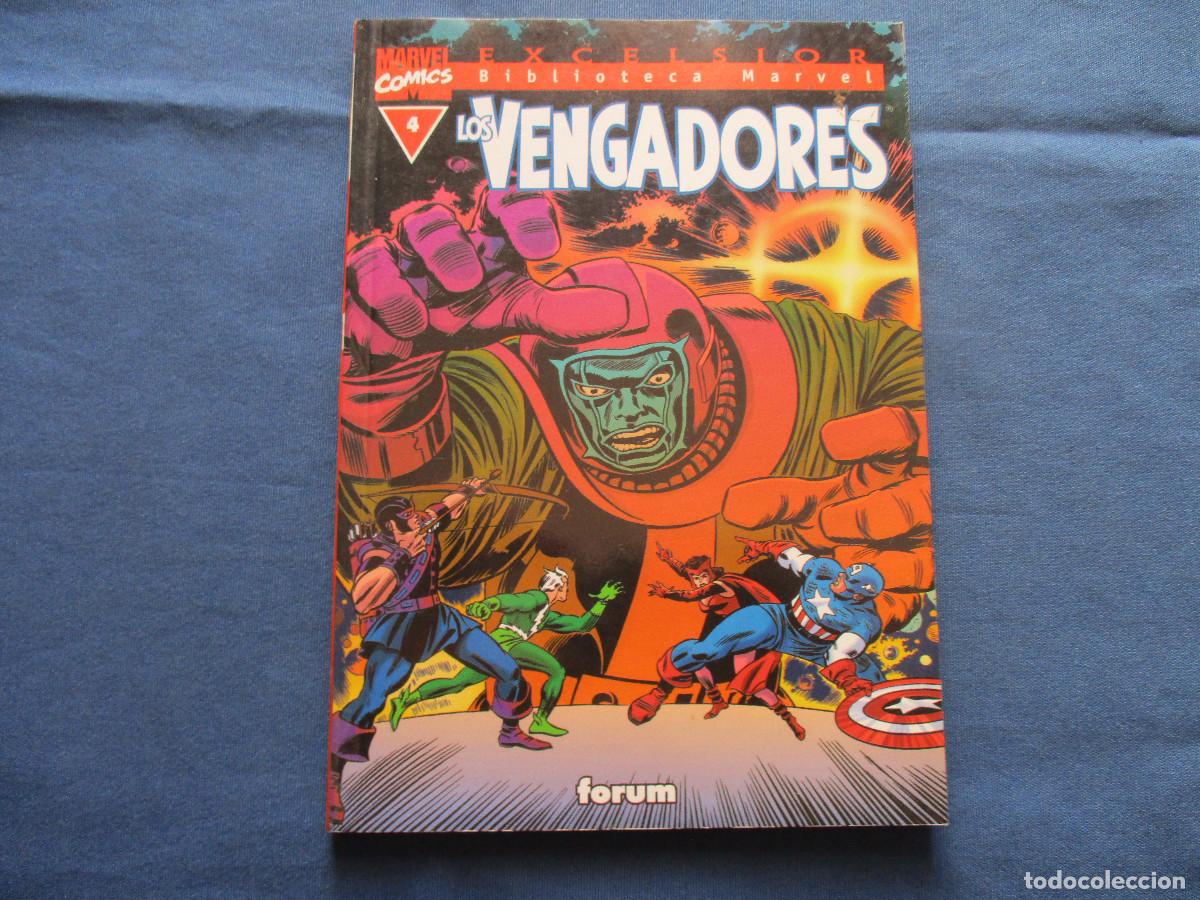 C&oacute;mics: MARVEL / LOS VENGADORES N.&ordm; 4 &middot; EXCELSIOR BIBLIOTECA MARVEL &middot; FORUM 2001 - Foto 2