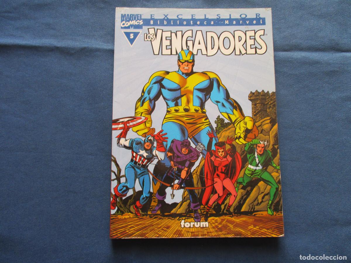 C&oacute;mics: MARVEL / LOS VENGADORES N.&ordm; 5 &middot; EXCELSIOR BIBLIOTECA MARVEL &middot; FORUM 2001 - Foto 1