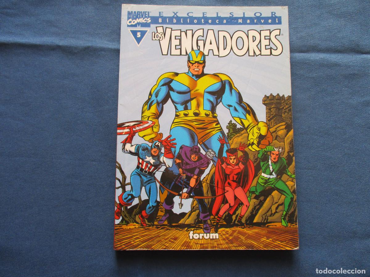 C&oacute;mics: MARVEL / LOS VENGADORES N.&ordm; 5 &middot; EXCELSIOR BIBLIOTECA MARVEL &middot; FORUM 2001 - Foto 2