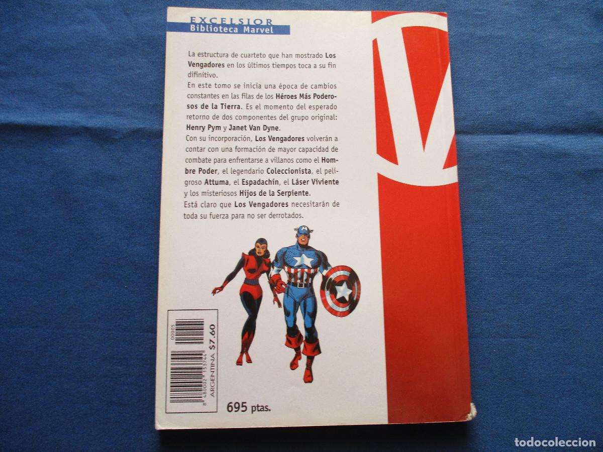 C&oacute;mics: MARVEL / LOS VENGADORES N.&ordm; 5 &middot; EXCELSIOR BIBLIOTECA MARVEL &middot; FORUM 2001 - Foto 7