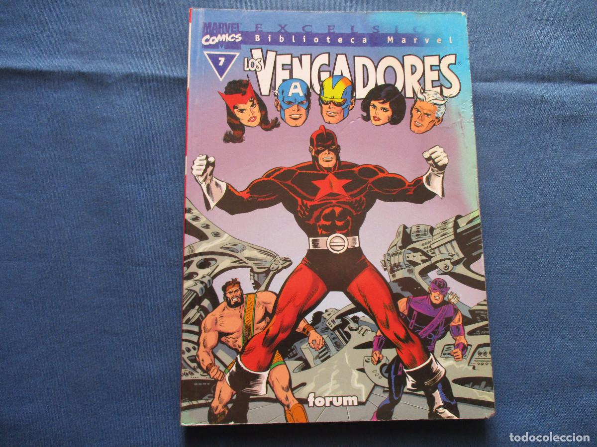C&oacute;mics: MARVEL / LOS VENGADORES N.&ordm; 7 &middot; EXCELSIOR BIBLIOTECA MARVEL &middot; FORUM 2001 - Foto 2