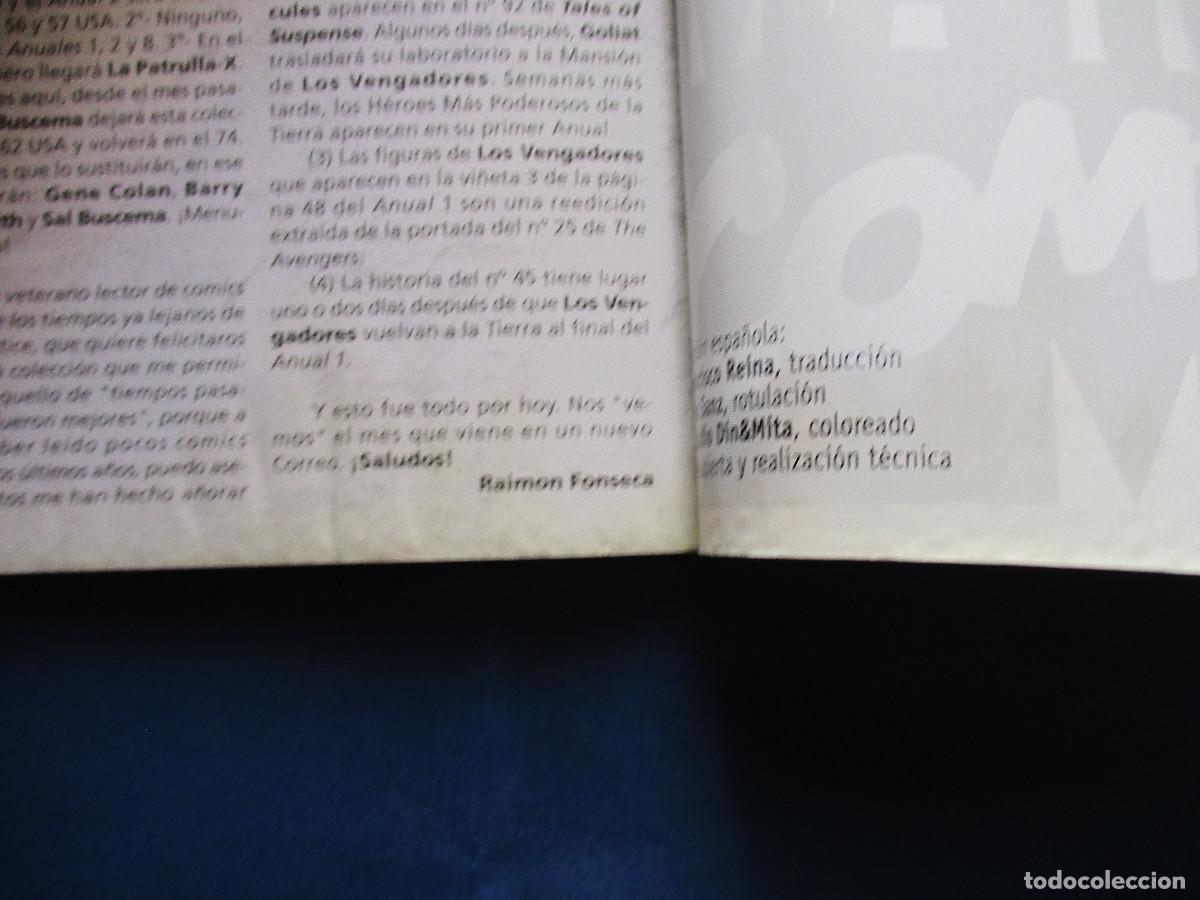 C&oacute;mics: MARVEL / LOS VENGADORES N.&ordm; 7 &middot; EXCELSIOR BIBLIOTECA MARVEL &middot; FORUM 2001 - Foto 21