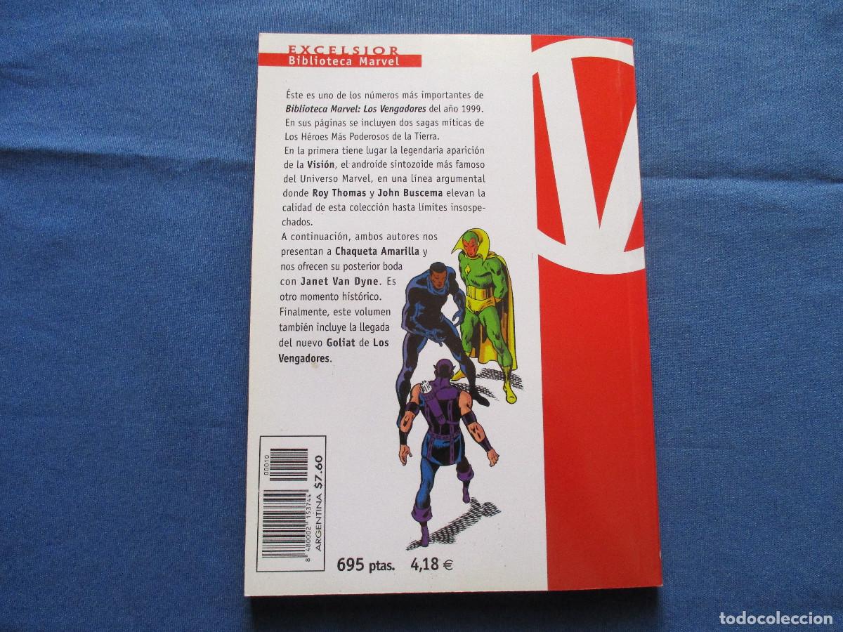 C&oacute;mics: MARVEL / LOS VENGADORES N.&ordm; 10 &middot; EXCELSIOR BIBLIOTECA MARVEL &middot; FORUM 2001 - Foto 4