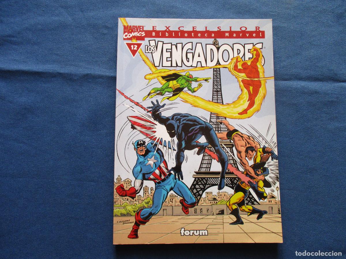 C&oacute;mics: MARVEL / LOS VENGADORES N.&ordm; 12 &middot; EXCELSIOR BIBLIOTECA MARVEL &middot; FORUM 2001 - Foto 1