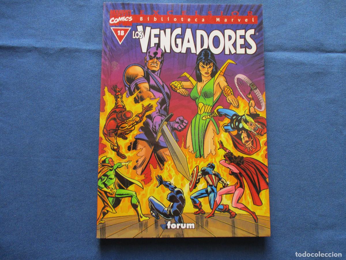 C&oacute;mics: MARVEL / LOS VENGADORES N.&ordm; 18 &middot; EXCELSIOR BIBLIOTECA MARVEL &middot; FORUM 2001 - Foto 2