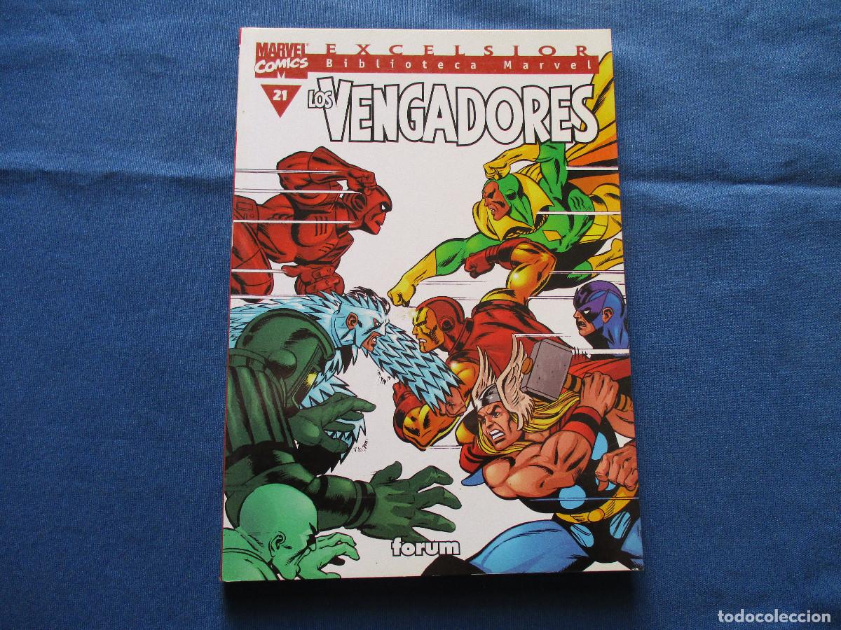 C&oacute;mics: MARVEL / LOS VENGADORES N.&ordm; 21 &middot; EXCELSIOR BIBLIOTECA MARVEL &middot; FORUM 2001 - Foto 1