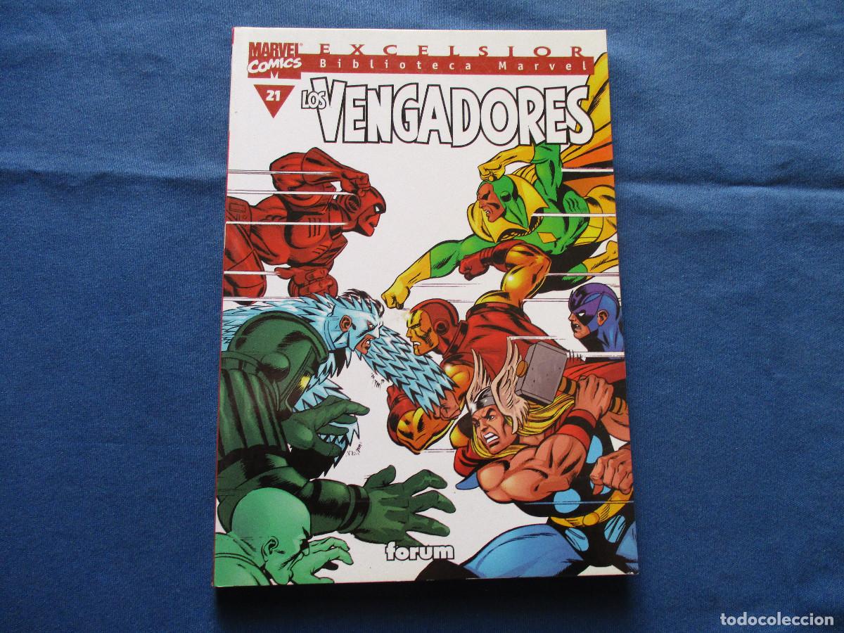 C&oacute;mics: MARVEL / LOS VENGADORES N.&ordm; 21 &middot; EXCELSIOR BIBLIOTECA MARVEL &middot; FORUM 2001 - Foto 2