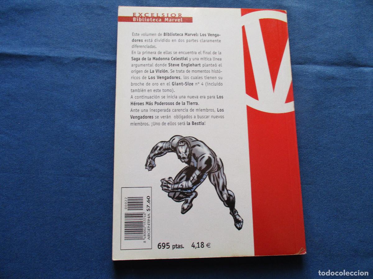 C&oacute;mics: MARVEL / LOS VENGADORES N.&ordm; 22 &middot; EXCELSIOR BIBLIOTECA MARVEL &middot; FORUM 2001 - Foto 4