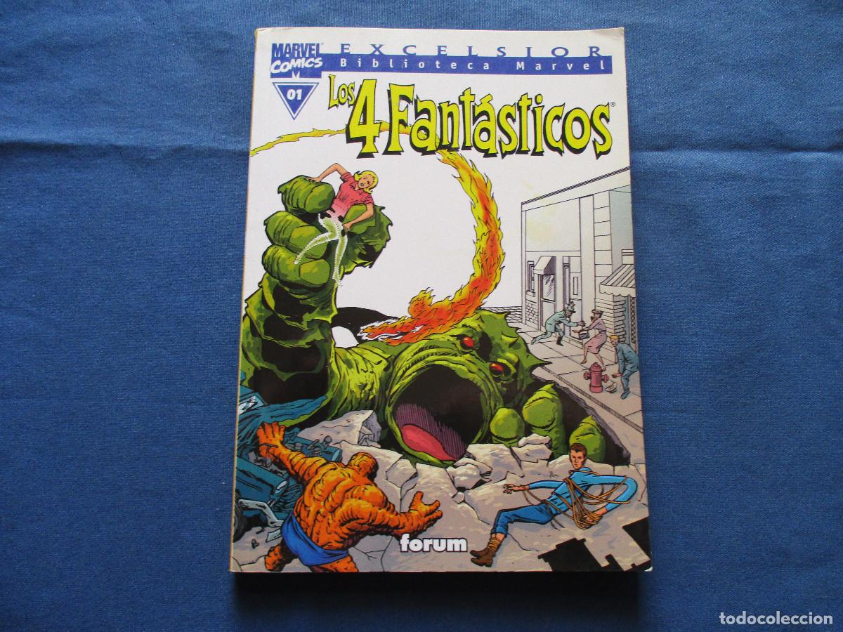 C&oacute;mics: MARVEL / LOS 4 FANT&Aacute;STICOS N.&ordm; 1 &middot; EXCELSIOR BIBLIOTECA MARVEL &middot; FORUM 2001 - Foto 2