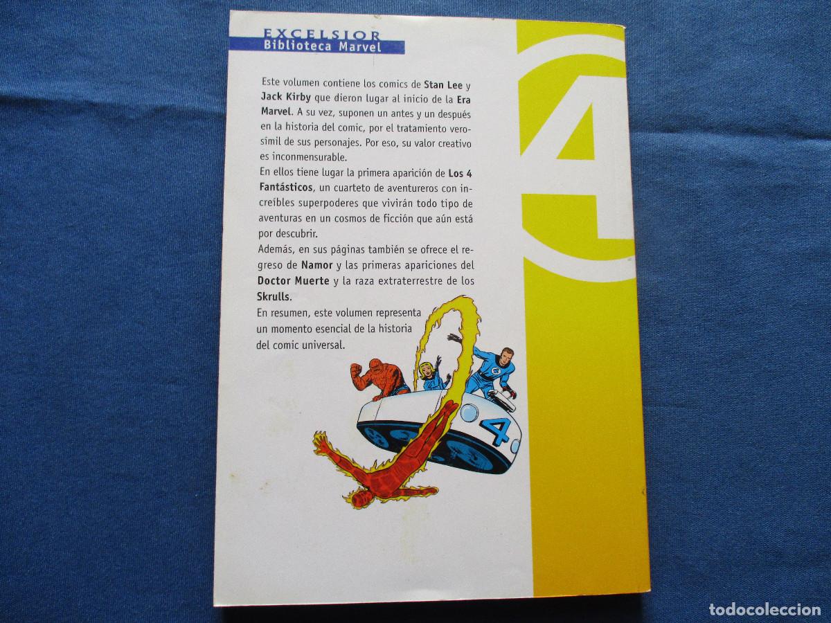C&oacute;mics: MARVEL / LOS 4 FANT&Aacute;STICOS N.&ordm; 1 &middot; EXCELSIOR BIBLIOTECA MARVEL &middot; FORUM 2001 - Foto 4