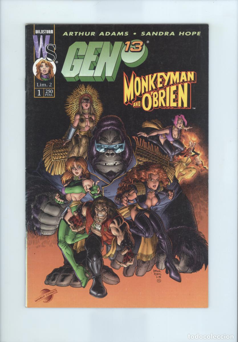 C&oacute;mics: Planeta. Image. Gen 13. Monkey man. Monkeyman. 1. - Foto 1