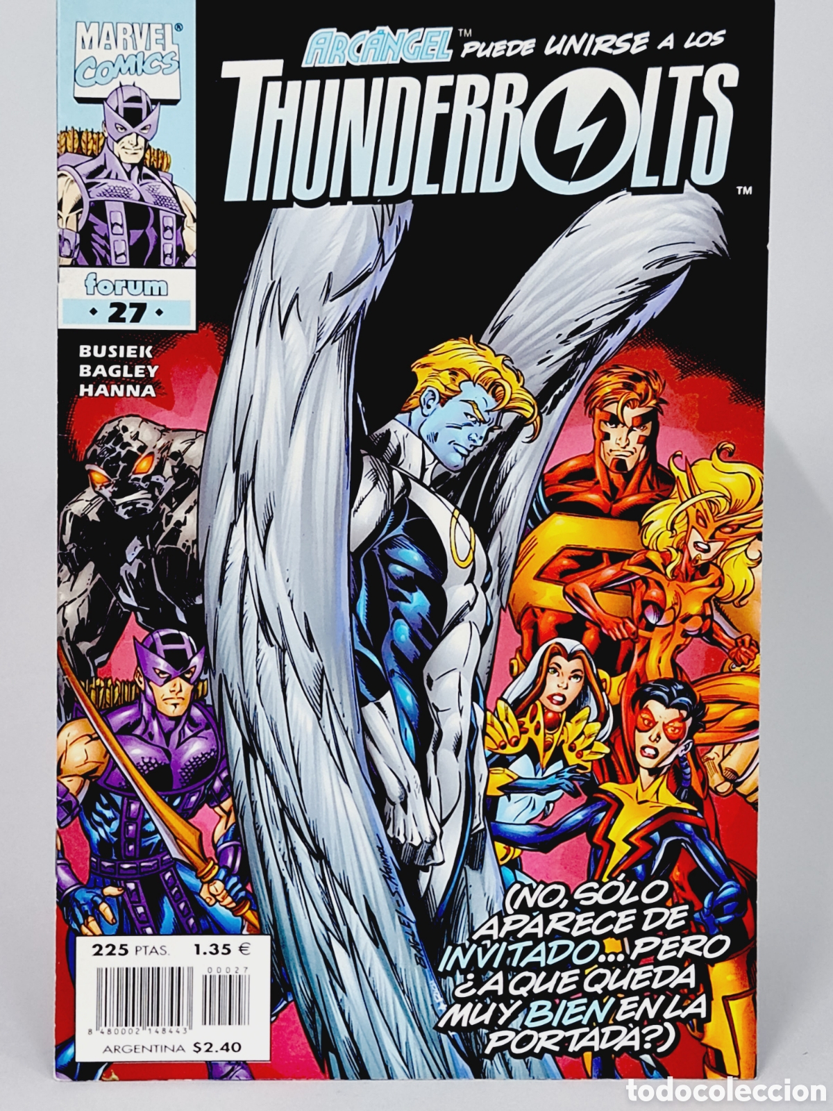 C&oacute;mics: DE KIOSCO THUNDERBOLTS 27 FORUM COMICS FORUM MARVEL GRAPA - Foto 1