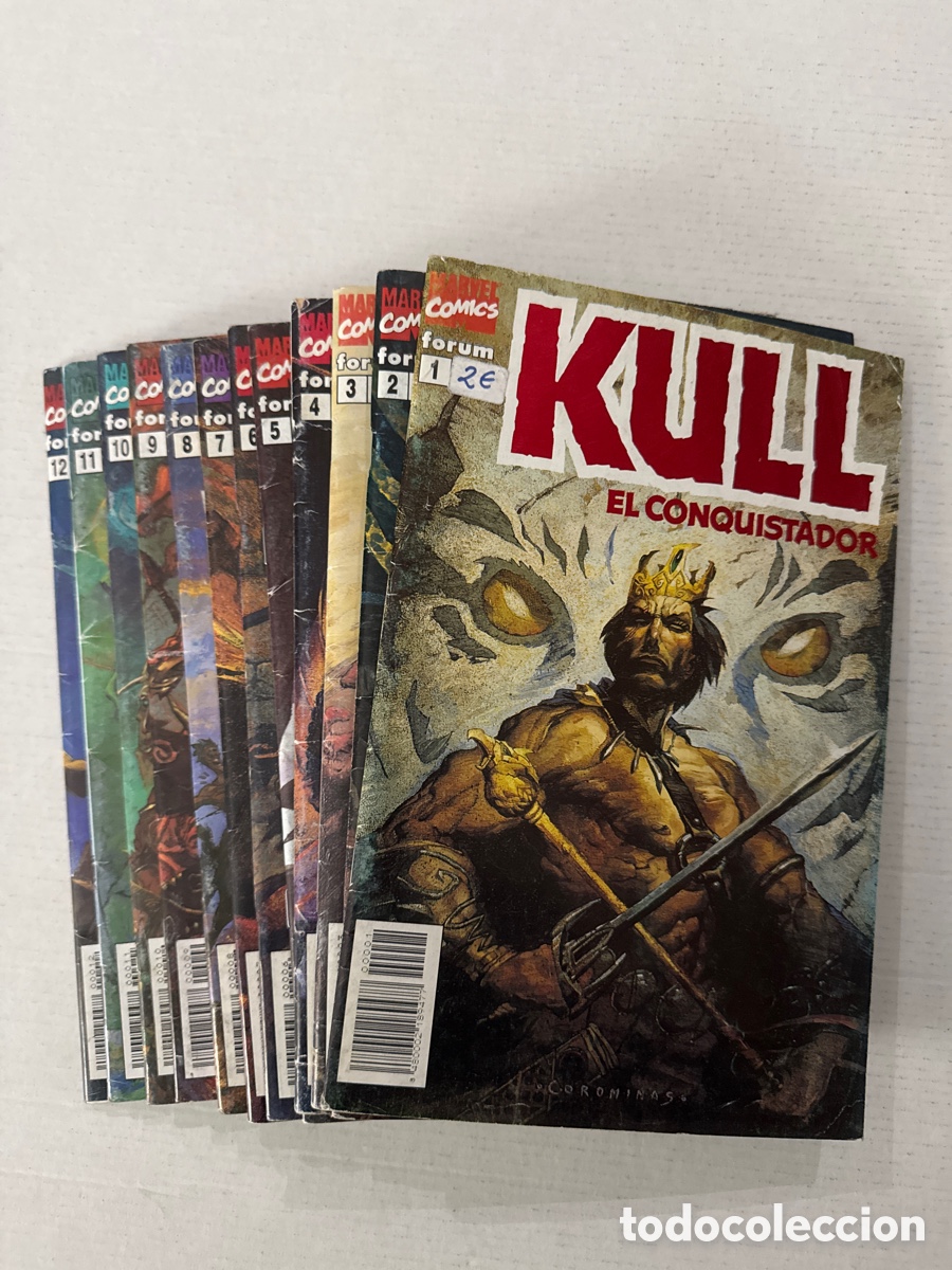 C&oacute;mics: LOTE KULL El conquistador -12 primeros n&uacute;meros - F&Oacute;RUM - Foto 1
