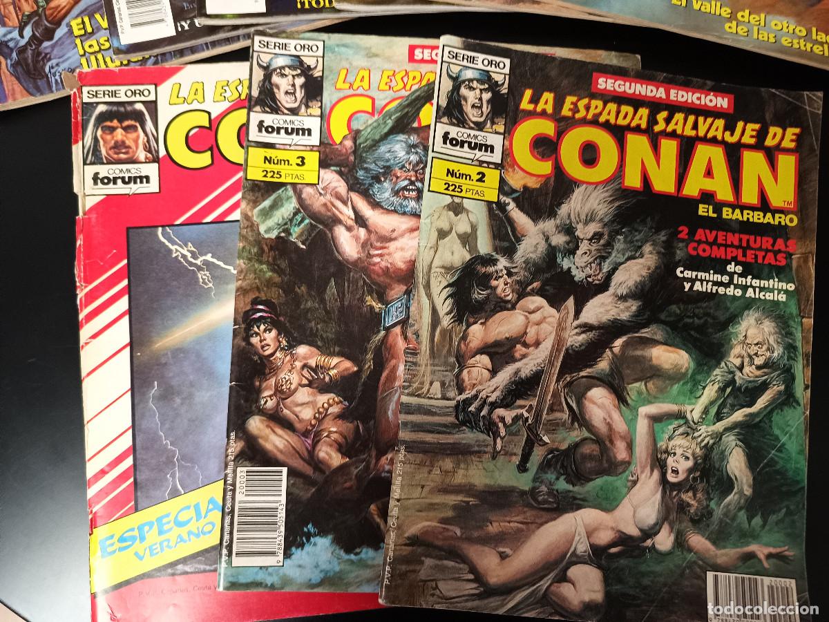 C&oacute;mics: La espada salvaje de Conan , Lote. - Foto 3