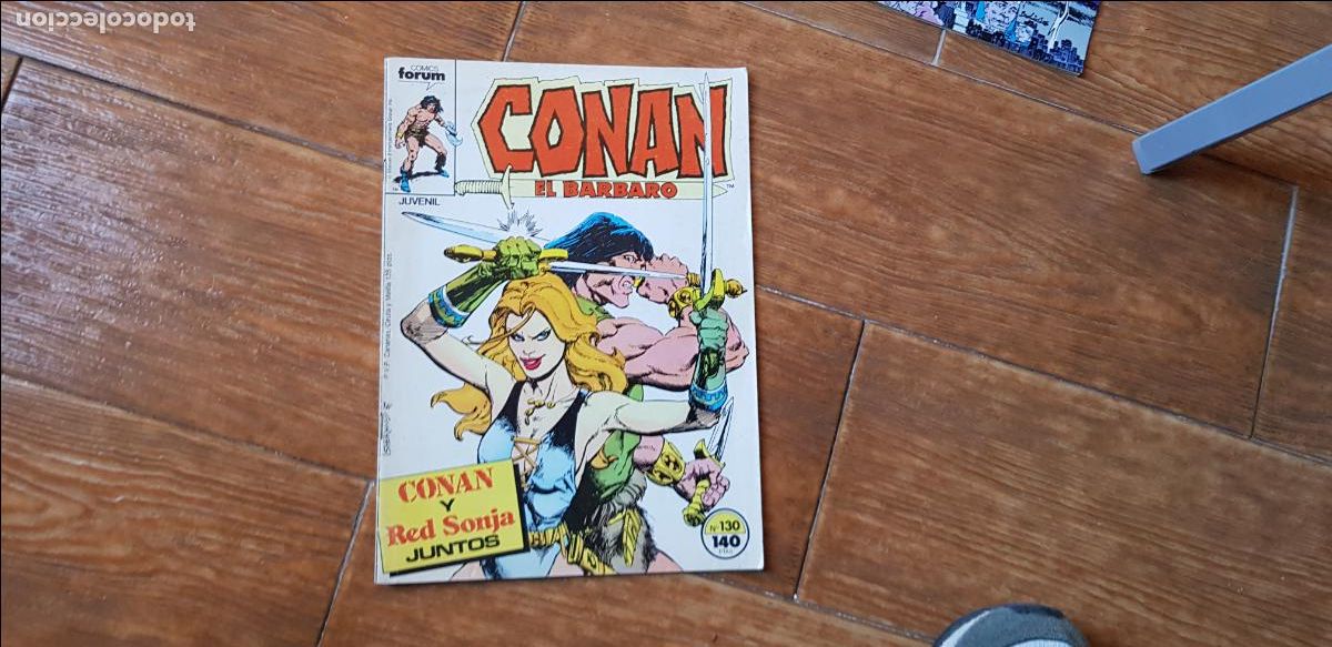 C&oacute;mics: CONAN EL BARBARO N&ordm; 130 COMICS FORUM - Foto 1