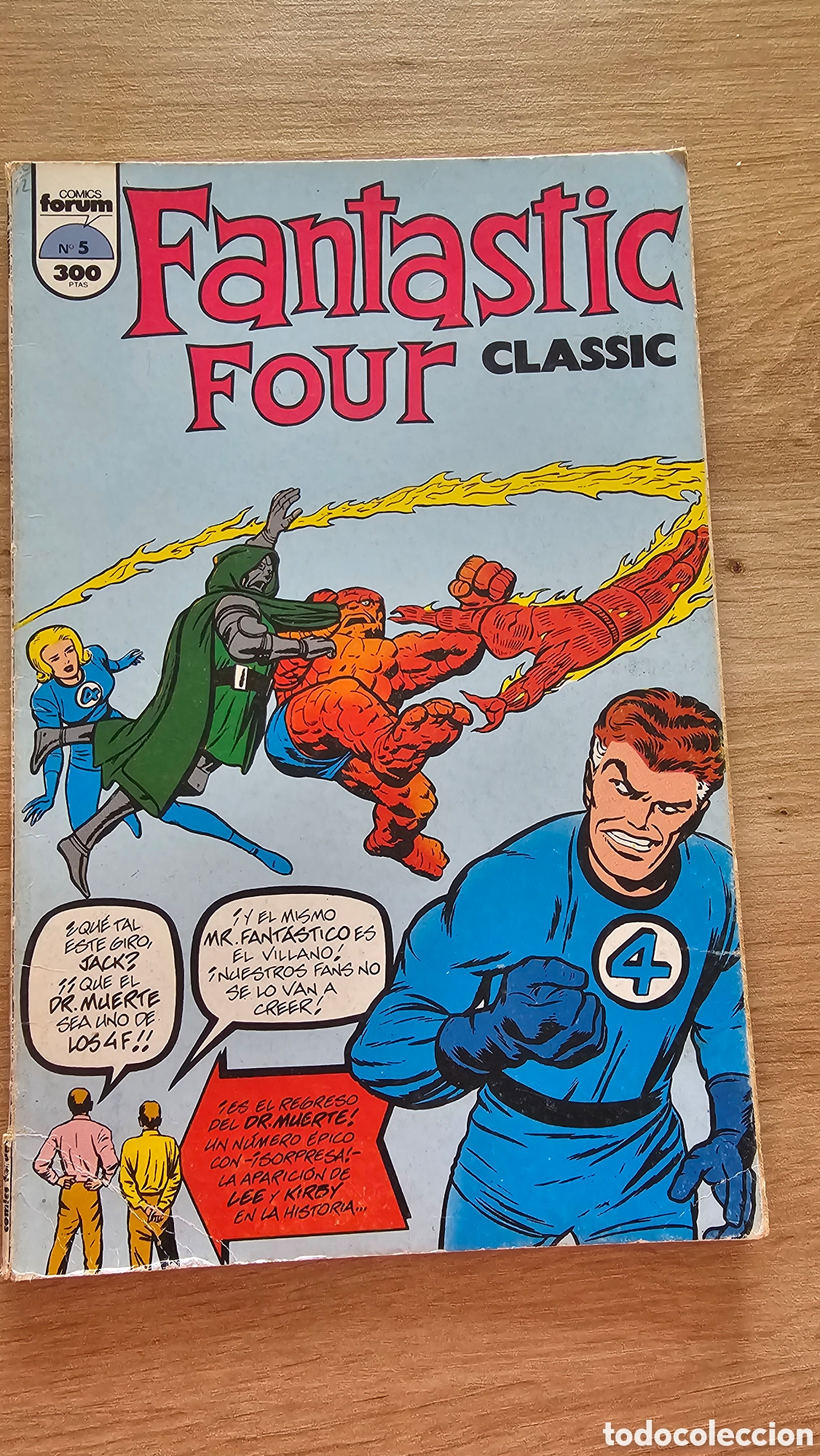 C&oacute;mics: Lote 8 c&oacute;mic Fantastic four Classic - Foto 6