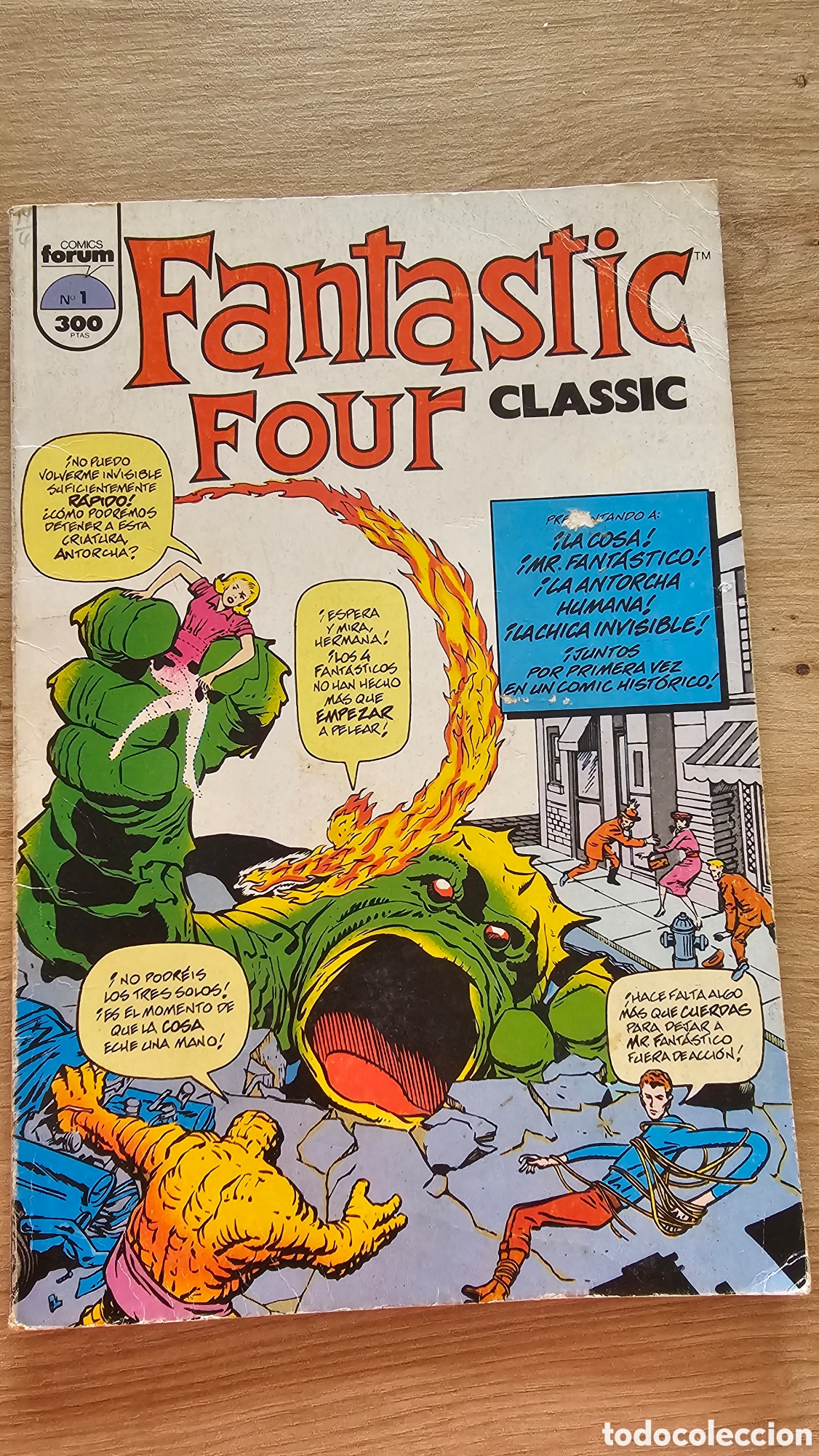 C&oacute;mics: Lote 8 c&oacute;mic Fantastic four Classic - Foto 9
