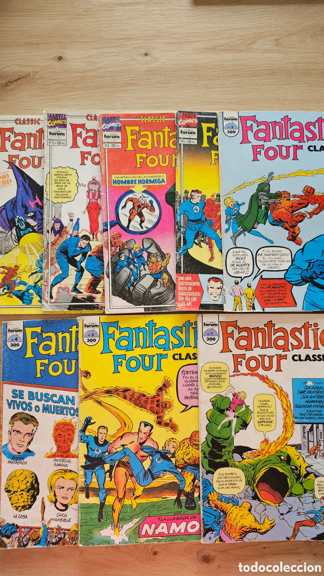 C&oacute;mics: Lote 8 c&oacute;mic Fantastic four Classic - Foto 1