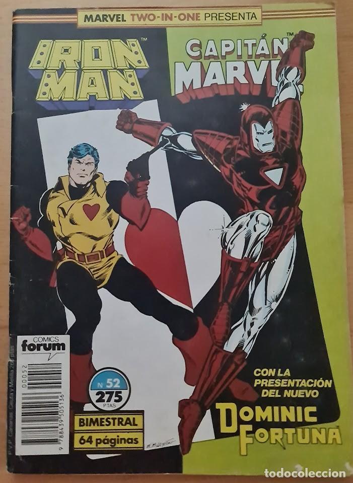 C&oacute;mics: MARVEL TWO IN ONE PRESENTA IRON MAN Y EL CAPITAN MARVEL 52. FORUM - Foto 1