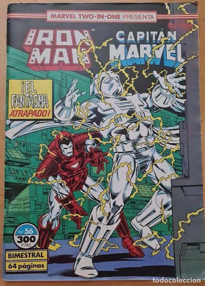 C&oacute;mics: MARVEL TWO IN ONE PRESENTA IRON MAN Y EL CAPITAN MARVEL 56. FORUM - Foto 1