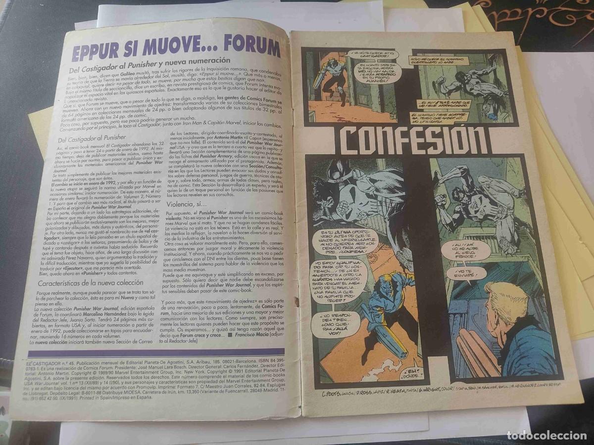 C&oacute;mics: EL CASTIGADOR 45 MARVEL FORUM - Foto 2