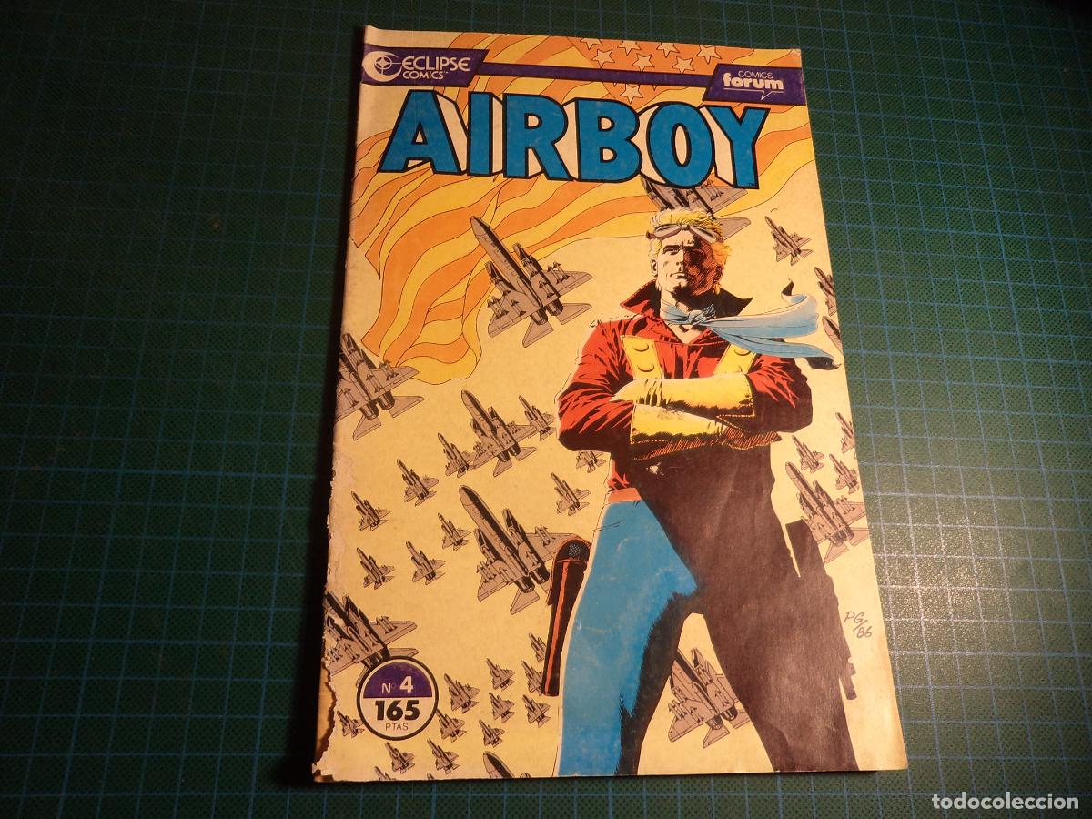 C&oacute;mics: Airboy. N&ordm; 4. Forum. Lomo deteriorado. - Foto 1