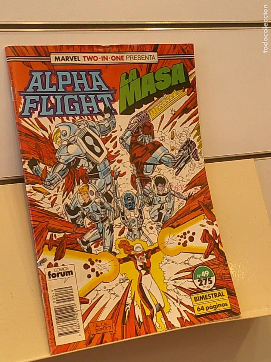 C&oacute;mics: MARVEL TWO-IN-ONE PRESENTA ALPHA FLIGHT & LA MASA VOL. 1 N&ordm; 49 - FORUM - Foto 1