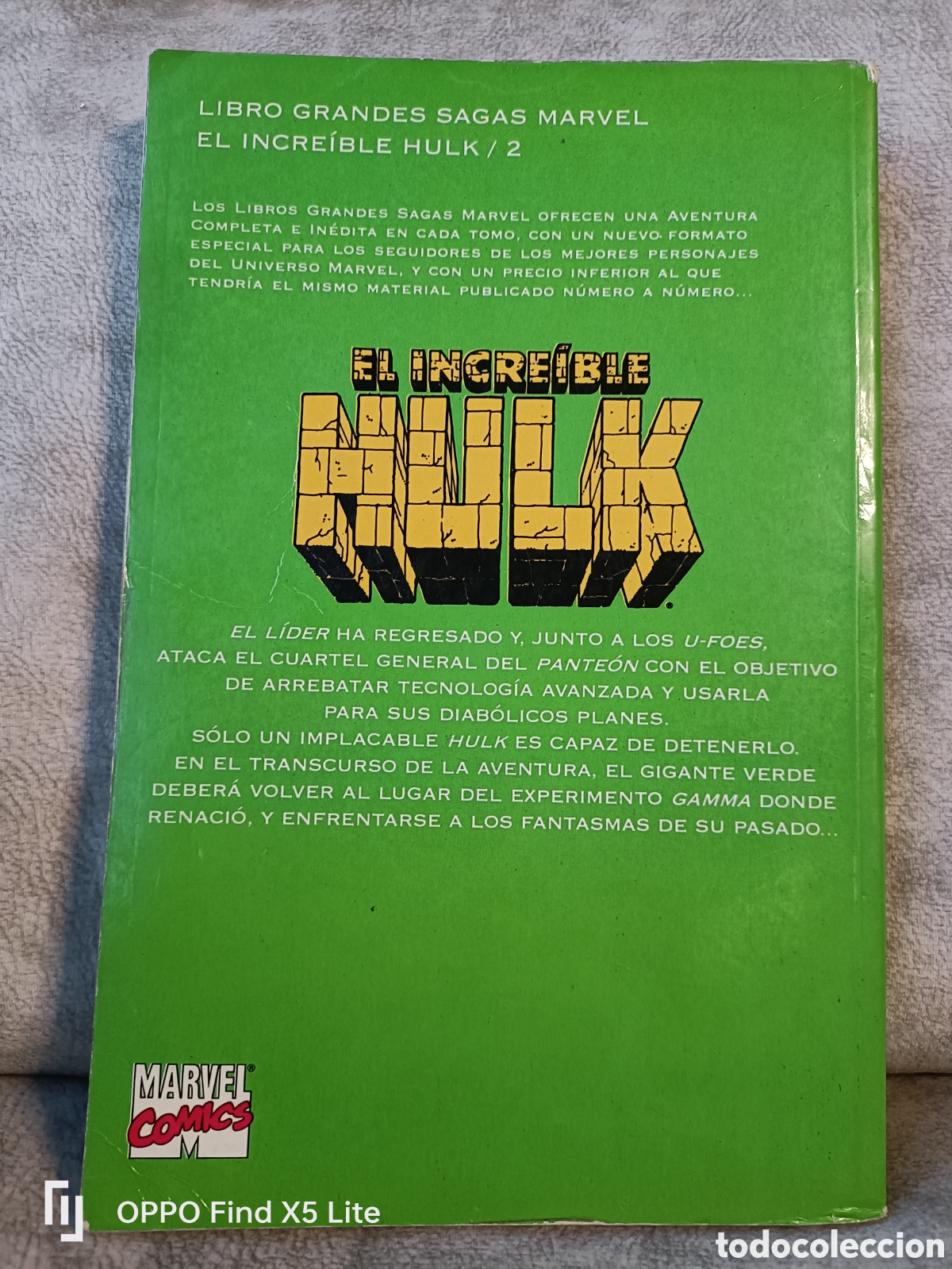 C&oacute;mics: Libro El Incre&iacute;ble Hulk, Fantasmas del Pasado -Forum 1.992- - Foto 2