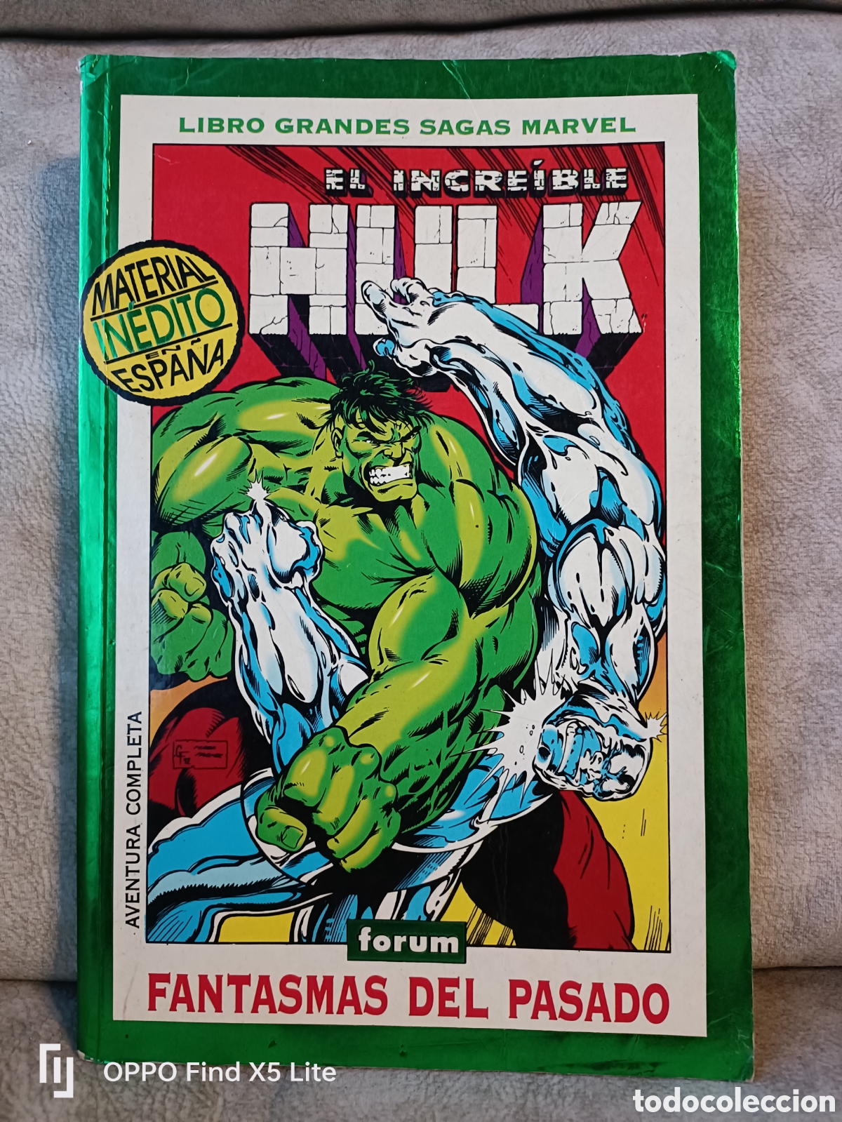 C&oacute;mics: Libro El Incre&iacute;ble Hulk, Fantasmas del Pasado -Forum 1.992- - Foto 1