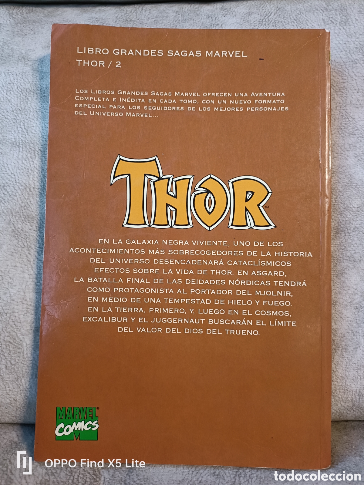 C&oacute;mics: Libro Thor, La Saga de la Galaxia Negra -Forum 1.990- - Foto 2