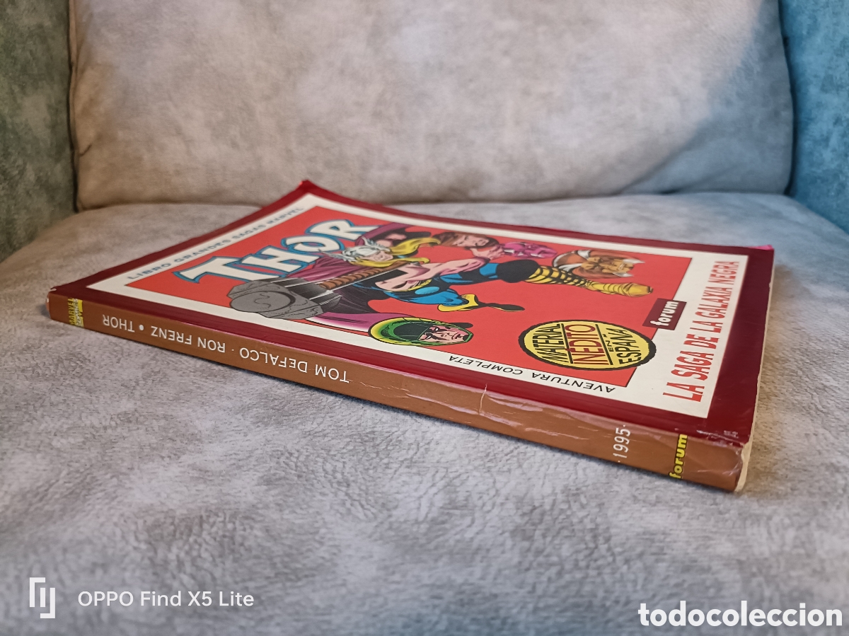 C&oacute;mics: Libro Thor, La Saga de la Galaxia Negra -Forum 1.990- - Foto 3