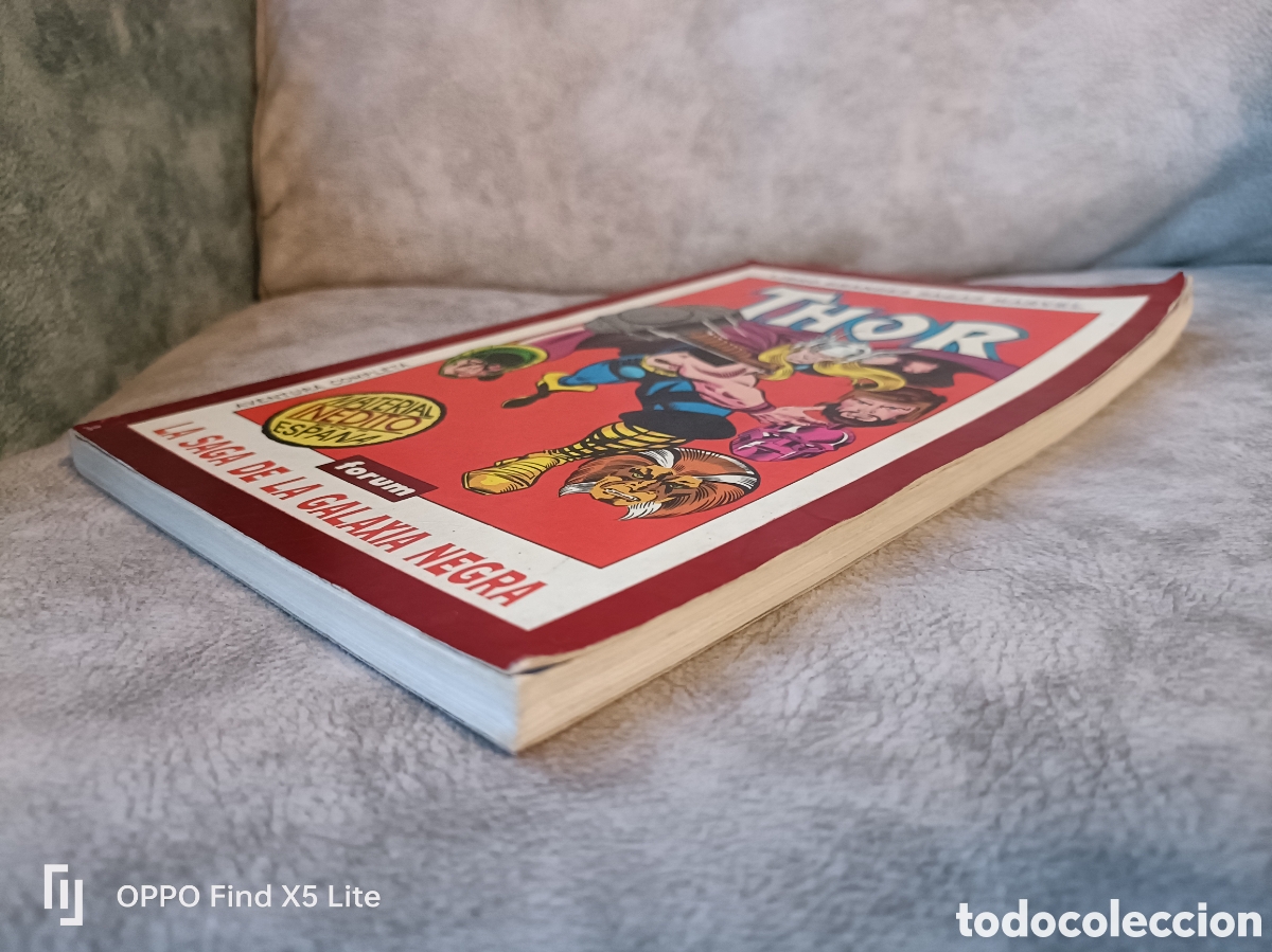 C&oacute;mics: Libro Thor, La Saga de la Galaxia Negra -Forum 1.990- - Foto 4