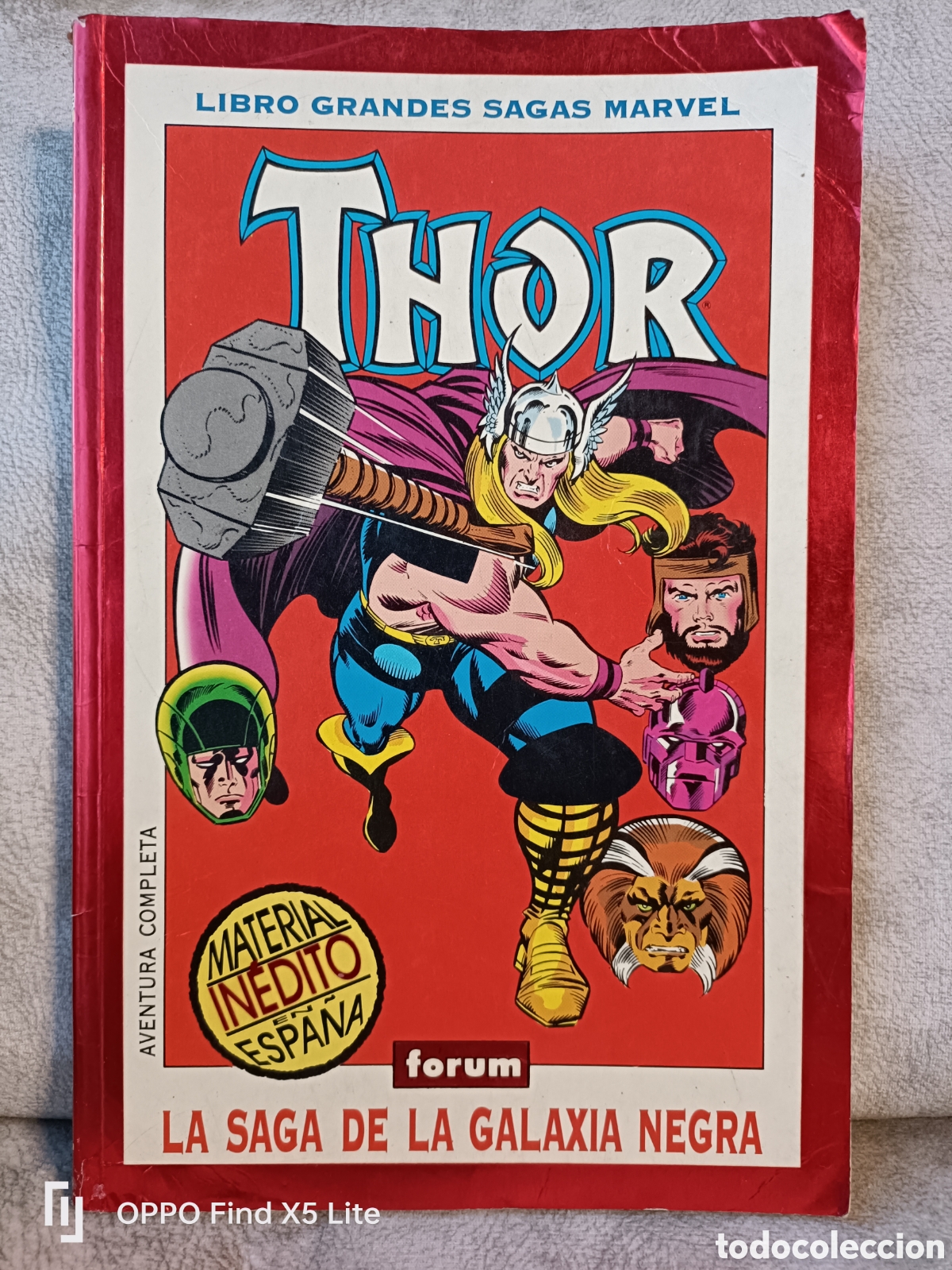 C&oacute;mics: Libro Thor, La Saga de la Galaxia Negra -Forum 1.990- - Foto 1