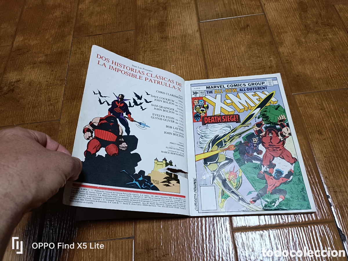 C&oacute;mics: C&oacute;mic Classic X-Men -Forum 1.987 - Foto 6