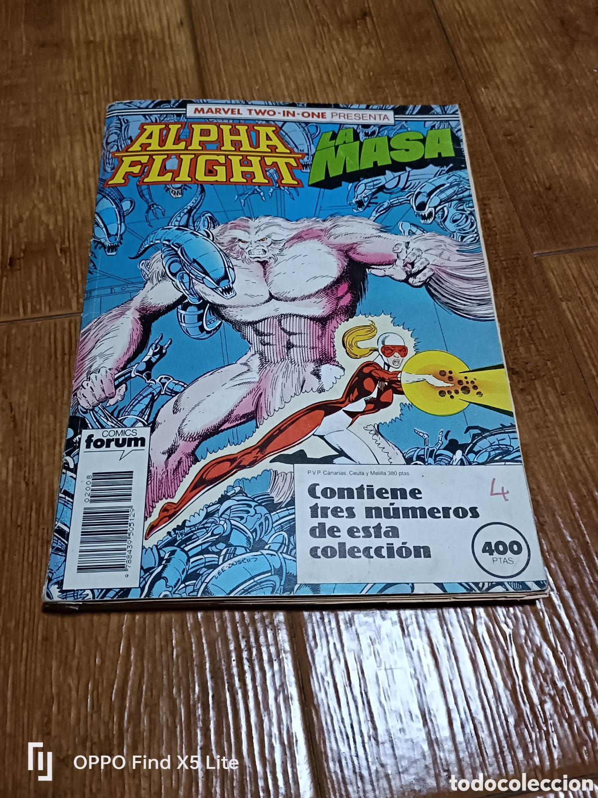 C&oacute;mics: C&oacute;mic Alpha Flight/La Masa -Forum 1.987- - Foto 1
