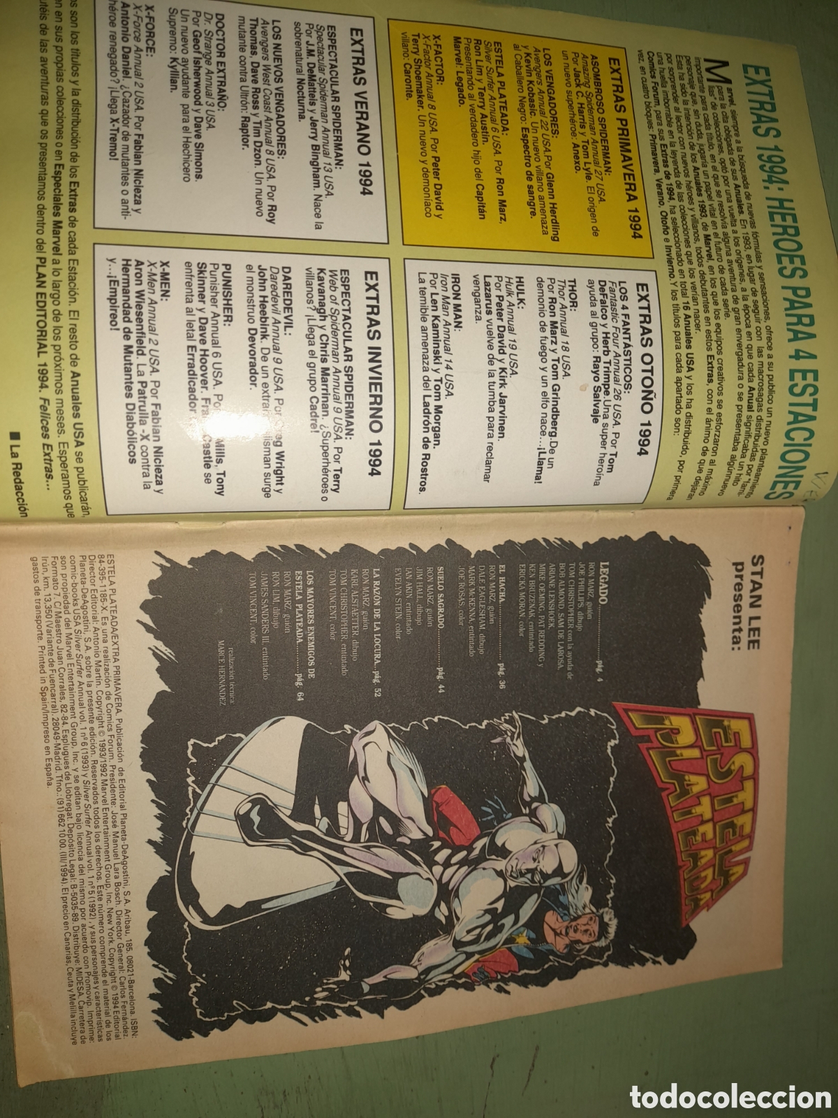 C&oacute;mics: Estela Plateada extra primavera a&ntilde;o1994 - Foto 3