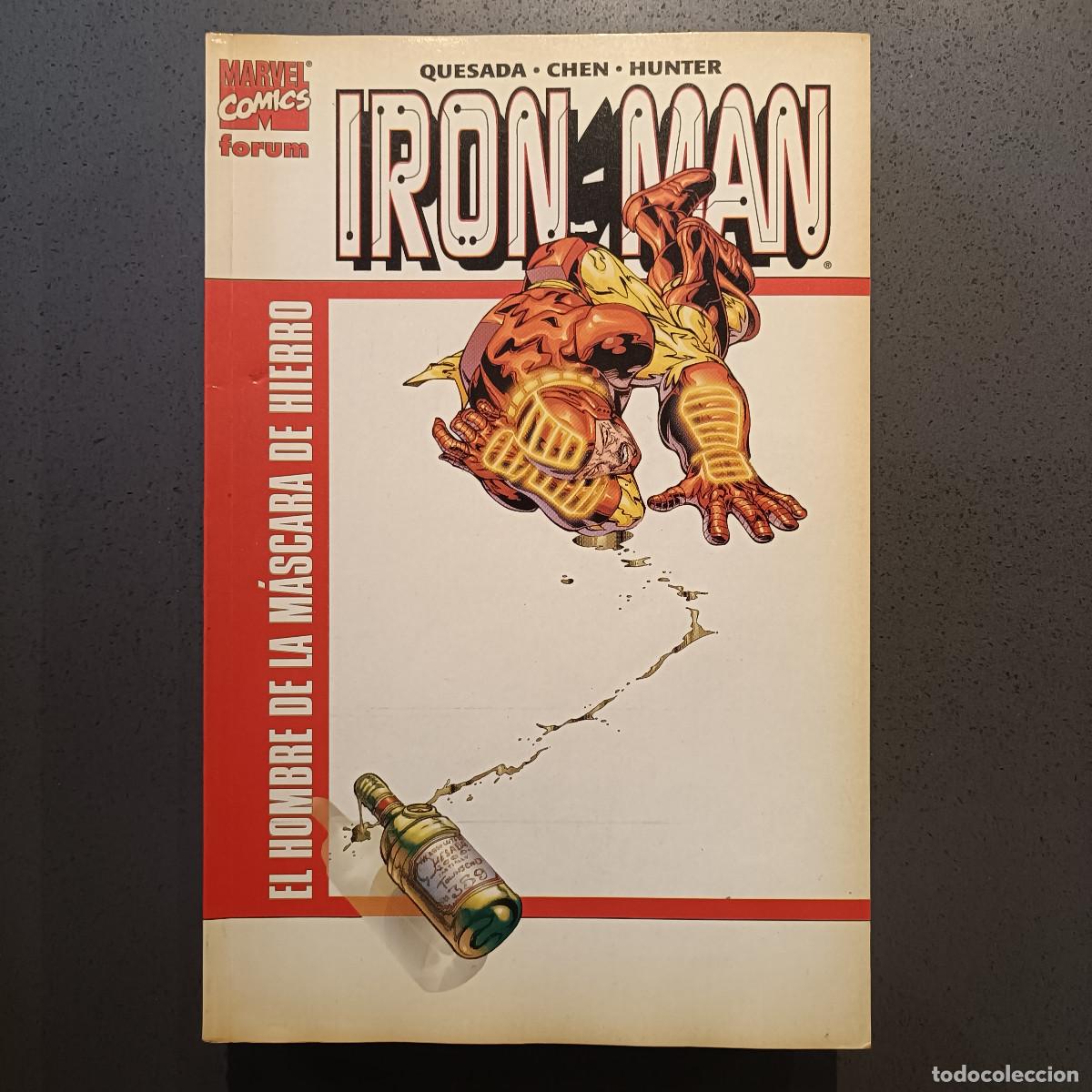 C&oacute;mics: Iron Man: El Hombre de la M&aacute;scara de Hierro - QUesada / Chen / Hunter - Forum 2000 - Foto 1