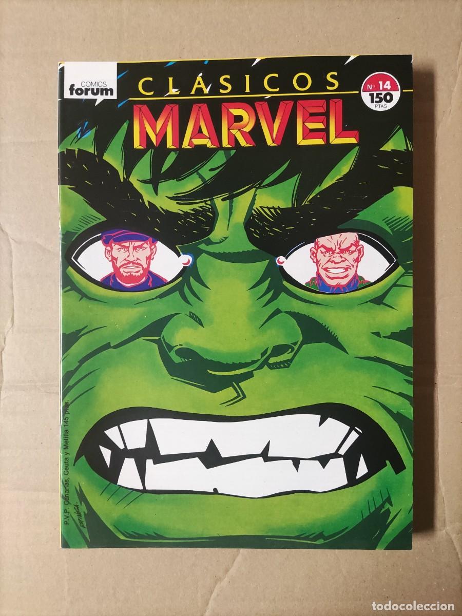 C&oacute;mics: DE FORUM. CLASICOS MARVEL 4 HULK. COMO NUEVO - Foto 1