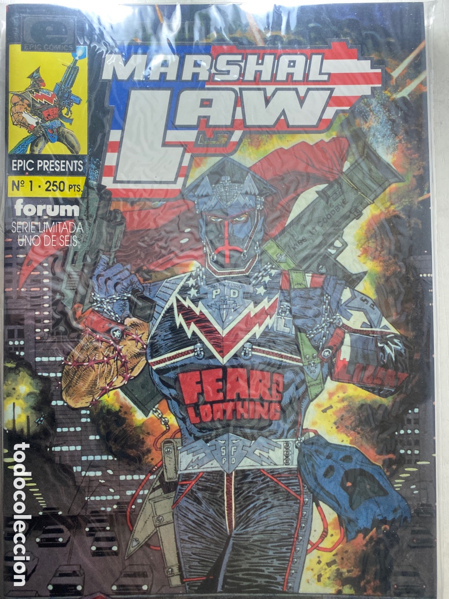 C&oacute;mics: Marshal Law, completa, 6 n&ordm;s. Epic presents. Forum. - Foto 1