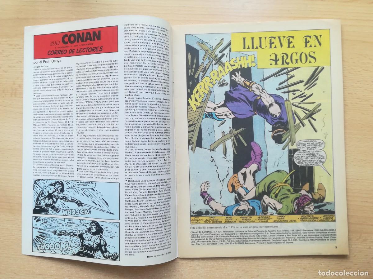 C&oacute;mics: Conan el b&aacute;rbaro N&ordm; 104 + Red Sonja. C&oacute;mics Forum. Impecable estado. - Foto 2