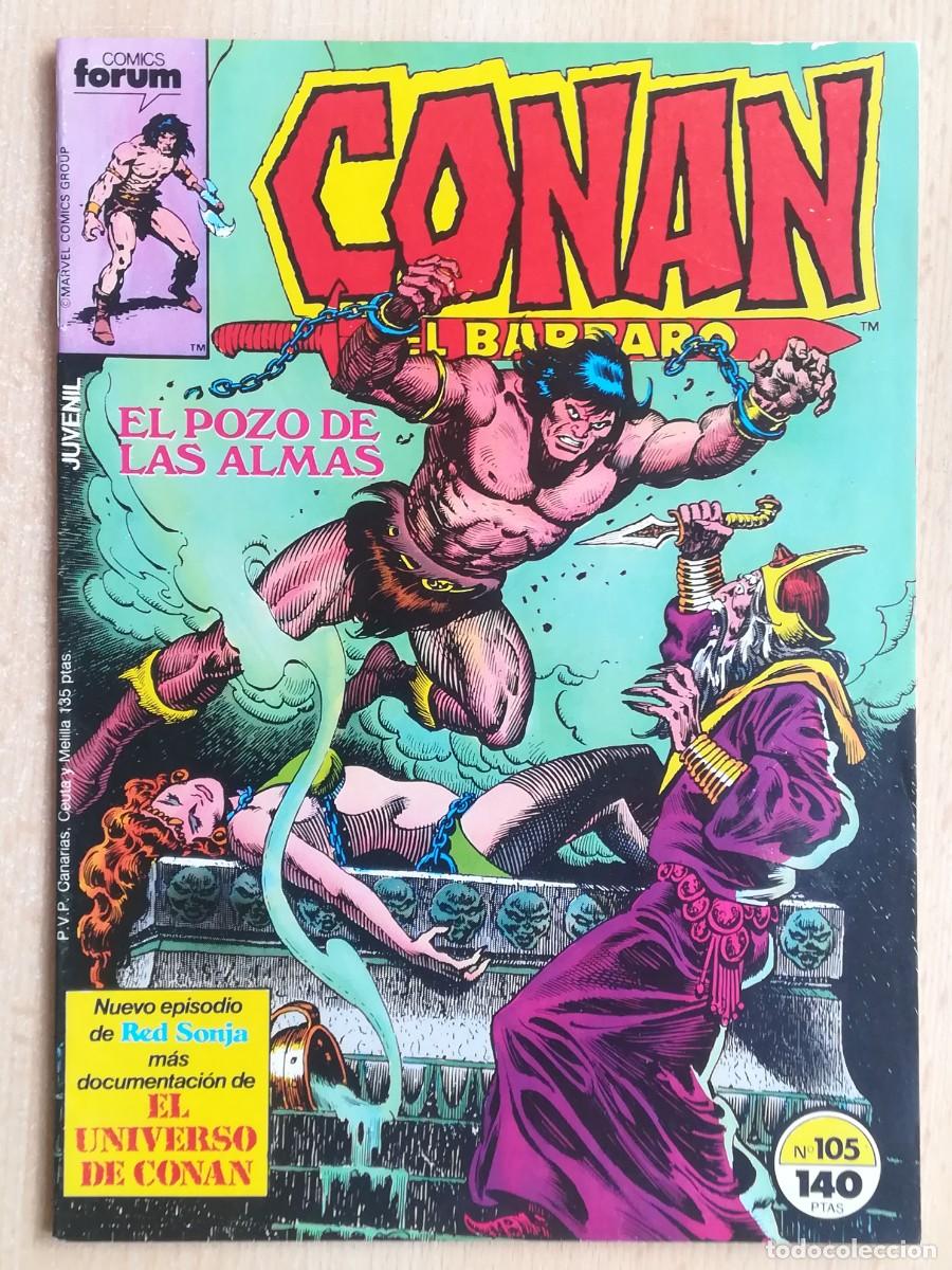 C&oacute;mics: Conan el b&aacute;rbaro N&ordm; 105 + Red Sonja. C&oacute;mics Forum. Impecable estado. - Foto 1