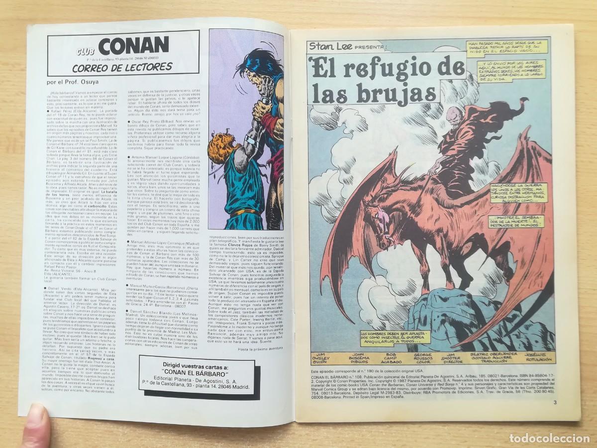 C&oacute;mics: Conan el b&aacute;rbaro N&ordm; 108 + Red Sonja. C&oacute;mics Forum. Impecable estado. - Foto 2