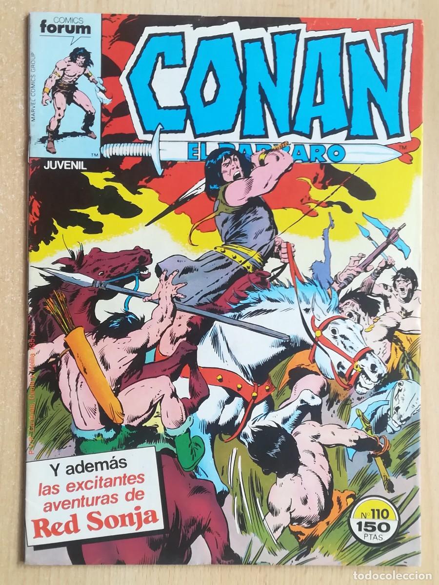 C&oacute;mics: Conan el b&aacute;rbaro N&ordm; 110 + Red Sonja. C&oacute;mics Forum. Impecable estado. - Foto 1