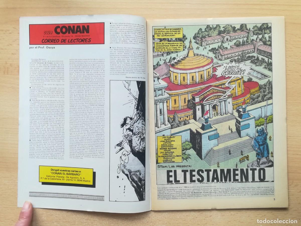 C&oacute;mics: Conan el b&aacute;rbaro N&ordm; 110 + Red Sonja. C&oacute;mics Forum. Impecable estado. - Foto 2