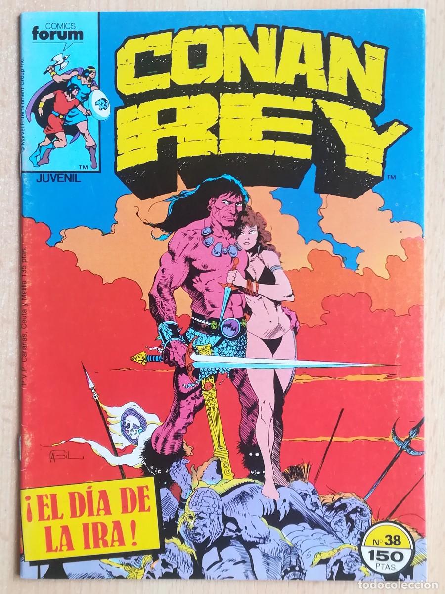 C&oacute;mics: Conan Rey N&ordm; 38 El d&iacute;a de la ira. C&oacute;mics Forum. Impecable estado. - Foto 1